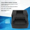 18V Battery to Power Tool Adapter Black Battery Power Connector