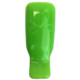 Pana 20 Pieces (GREEN) New Bow Ribbon Style Reusable Acrylic Nail Soak Treatment UV Gel Polish Remover Clip Cap Manicure Tool
