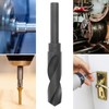 Telituny 1/2 Inch HSS Twist Drill, Drill Diameter Reduced Shank