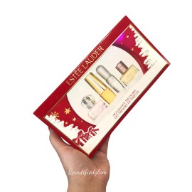 Estee Lauder 4-PC. Holiday Fragrance Treasures Gift Set for Women , NIB