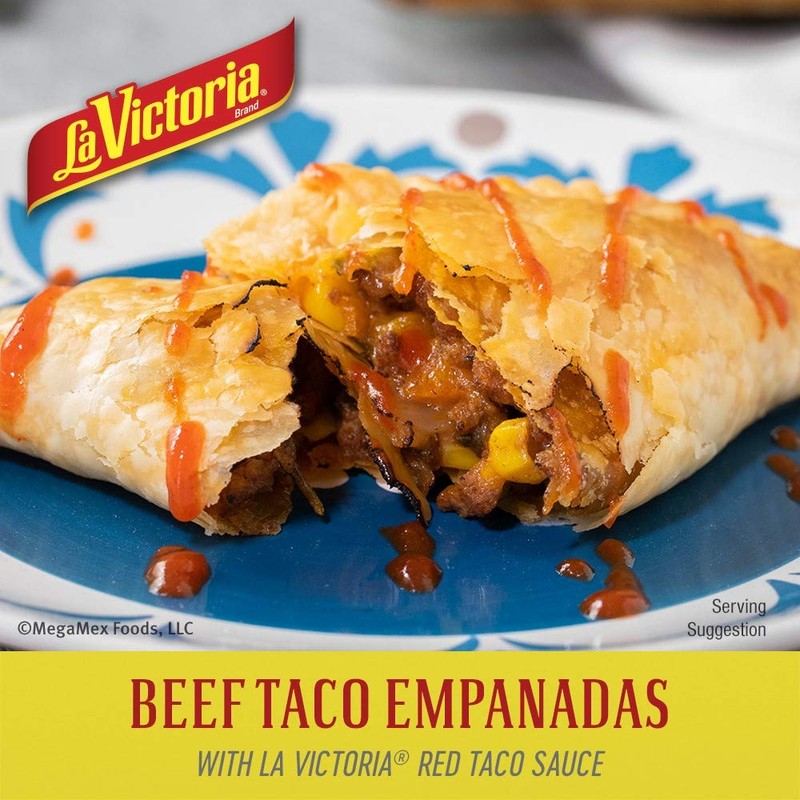 La Victoria Mild Red Taco Sauce, 8 -Ounce Glass Bottles
