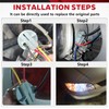 Svicari Standard 1156 1157 BA15S BAY15D Light Bulb Socket Holder