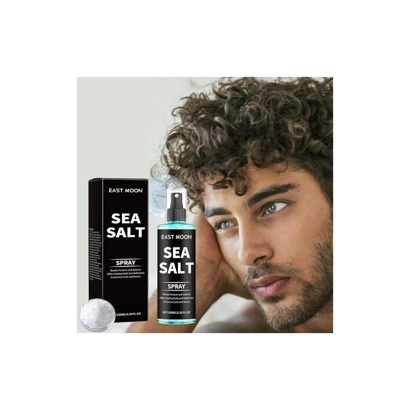Spray Volume Maximizer, Spray de sal marina para el cabello,