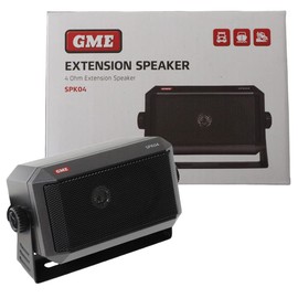 GME SPK04 4Ohm Extension Speaker Box/Lead & Plug Black