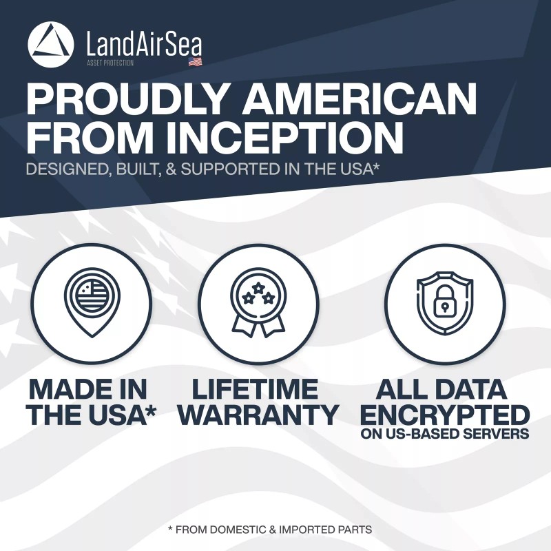 LandAirSea 54 GPS Tracker - Made in the USA from