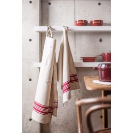 staub Apron 40501-351 Red String Cotton
