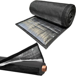 3 Layers Copper Pipe Insulation Cover for HVAC, 75 Inch AC Line Insulation Covers for Outdoor AC Covers, Outdoor Pipe Insulation Sleeve, Layers 600D Oxford AC Pipe