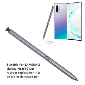 Annadue Stylus Pen for Galaxy Note 10 Lite, Sensitivity Tablet Stylus Pencil S Pen with 5 Replacement Tips, 1 Tweezers (Grey)