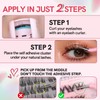 MLEN DIARY Self Adhesive Lash Clusters DIY Eyelash Extensions D