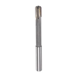 sourcing map Chucking Reamer 10.3mm H7 C1/K30 Carbide Tip Precision Straight Flutes Round Shank Lathe Machine Milling Cutter