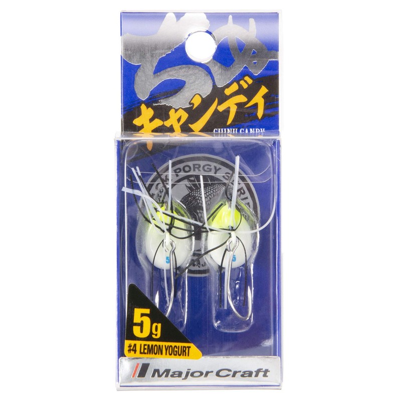 Major Craft Chinu Pluck Porgy Chinu Candy 5 BKP-CANDY Lemon