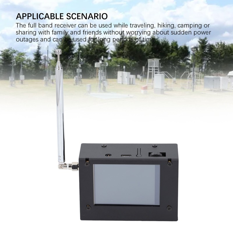 Full Band Receiver Portable Digital All Frequency FM AM MW