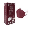 Poli Mey Med FFP2 NR Bordeaux Mask 12 Items
