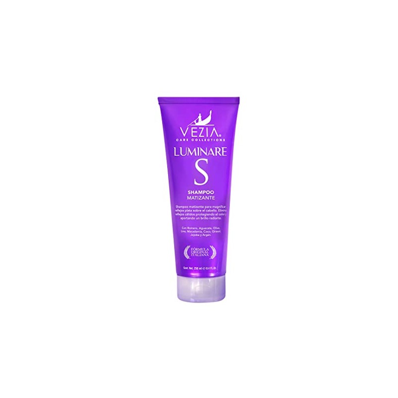 Shampoo Matizador Mechas Y Canas SF Blonde Vezia 300ml
