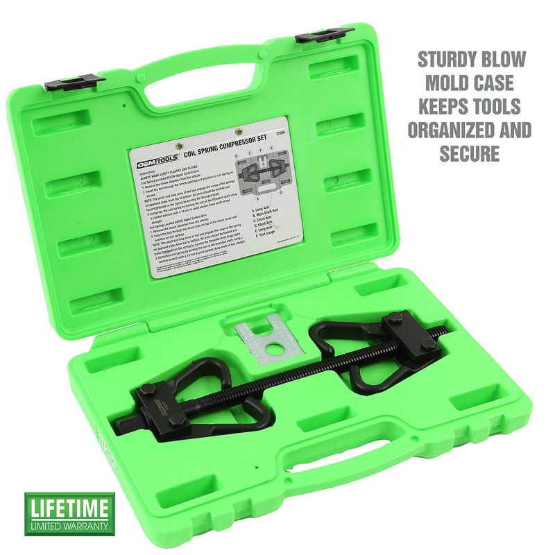 OEMTOOLS 37200 Coil Spring Compressor, Compress Coil Springs on All