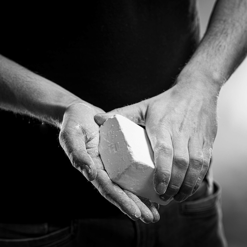 VERTICAL FELLOWS Chalk Block DERMATEST very good ideal climbing chalk