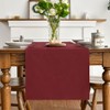 Artoid Mode Red Christmas Table Runner, Seasonal Fall Winter Machine