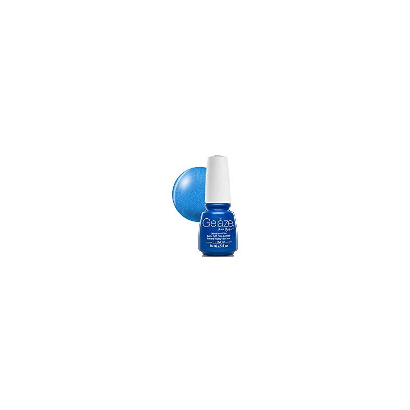 Gelaze Gel-N-Base Polish, Splish Splash, 0.5 Fluid Ounce