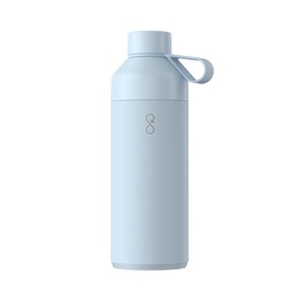 Ocean Bottle - Recycled Stainless Steel Bottle - Eco-Friendly & Reusable (Big 34 oz, Ice Blue)