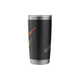 Pool Cue Billiard Instructor Stainless Steel Insulated Tumbler