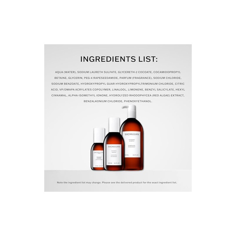 Champú SACHAJUAN de espesor 8,4 fl. oz.