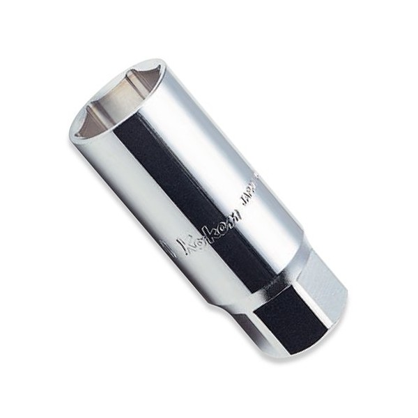 Koken 3/8 (9.5 mm) SQ. Spark Plug Socket (with Rubber)
