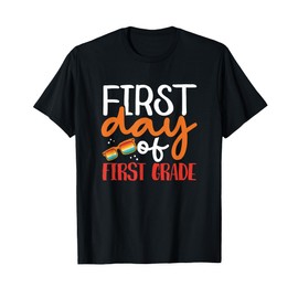 First Day of First Grade Retro Sunglasses Back to School T-Shirt