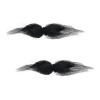 12 Bigote Negro Postizo Mostacho Mexicano Disfraz Zapata Negro