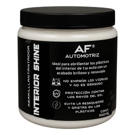 Abrillantador Para Interior Protector Tableros Plásticos Blanco