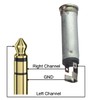 RUNCCI-YUN 6 pieces 6.35 mm 1/4 inch TRS stereo jack