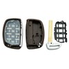 4 Button Replacement Key Fob Cover fit for Hyundai Sonata
