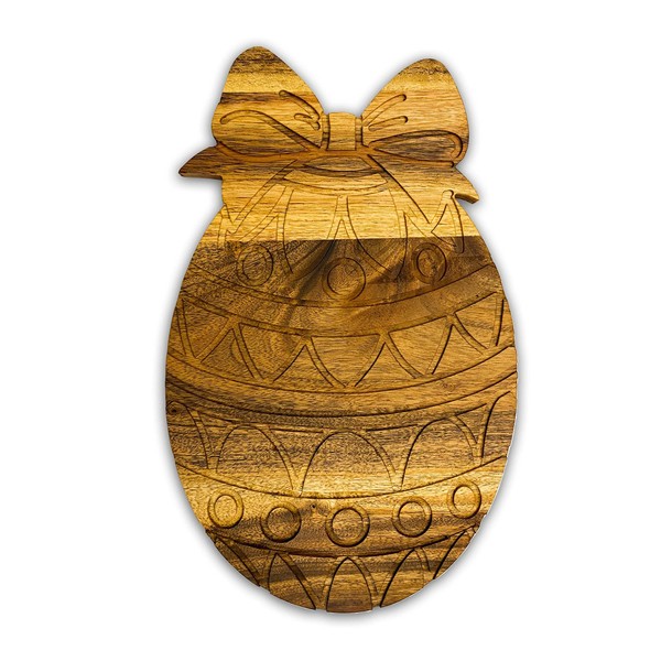 Affinity Decor Organic Acacia Wooden Cutting Board and Serving Platter