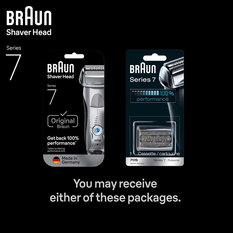 Braun Series 7 70S Electric Shaver Head Replacement Cassette –