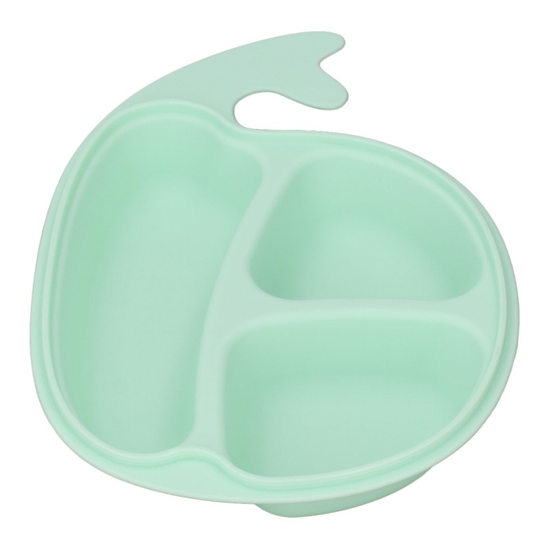 Whale Divided Plate Kids Divided Plate Sectioned Cartoon Baby Food