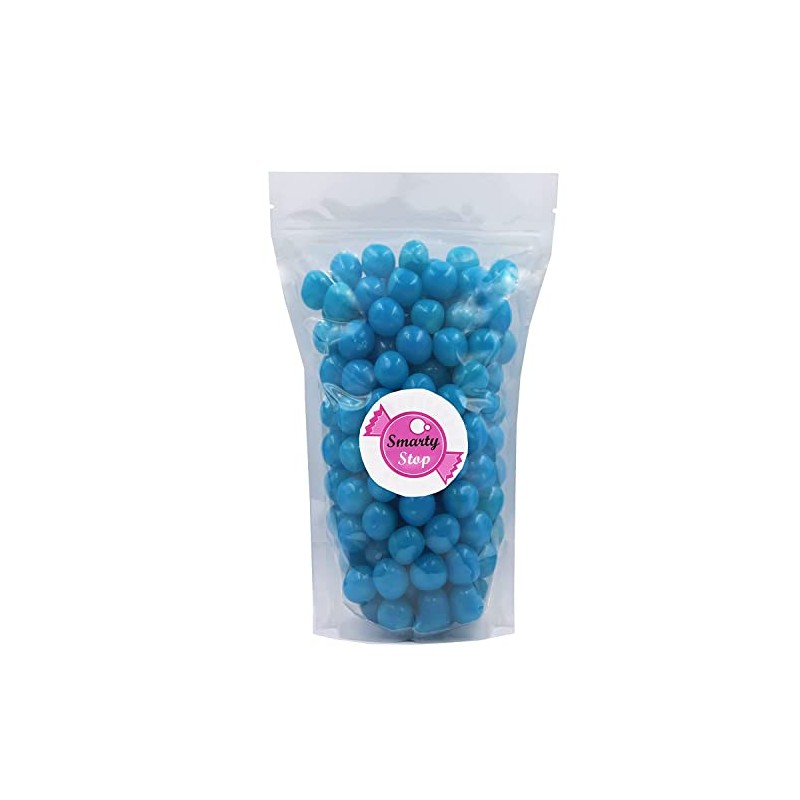 Smarty Stop Fruit Sours Chewy Candy Balls Candy (Blueberry, 5