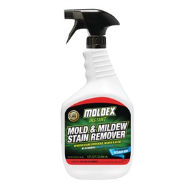 Moldex 7010 Mold & Mildew Instant Stain Remover Trigger Sprayer, 32 oz