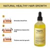 Sérum Veganic 60 Ml Aceite Anticaída Cabello Rizado