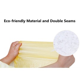 vesipafly 5 galones Cordón Bolsa de basura, colorido pequeña cocina Waste Basket bolsas, fuerte bolsa de basura bolsas de basura para el hogar, cocina, cuarto de baño, oficina, 4 rollos/60pcs, Colorido, 4