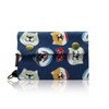 Energather Ladies Wallet, Canvas Small Wallet Card Wallet with Cute