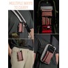 TACTICAL GEEK Storage A5 EDC Storage Pouch Set, Multi-Purpose Hook