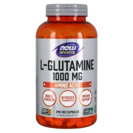 NOW Sports - L-Glutamine 1000 mg 240 Capsules