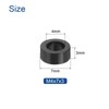 sourcing map 100pcs Nylon Round Spacers 4mm ID, 7mm OD,
