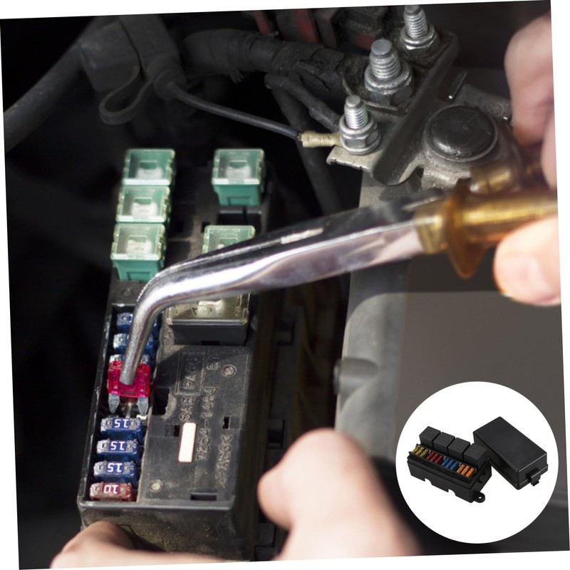 Gatuida 12v 40a Relay Fuse Socket for Car Truck Trailer