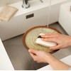 Perfetto Bamboo Fibre Sponge Bamboom-Duo-2 Pieces-Assorted Colour, Multi, One Size