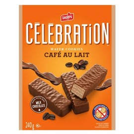 Celebration Leclerc Cafe au Lait Wafer Cookies, 240g