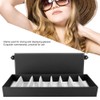 8 Grids Portable Glasses Display Case Travel Sunglasses Storage Case