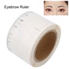 50pcs/roll Microblading Eyebrow Ruler Disposable Eyebrow Tattoo Shaping Ruler Tool4#