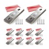 Magnetic Door Catch 10 Pack -Ultra Thin Magnets with Adhesive
