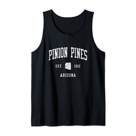 Pinion Pines AZ Vintage Athletic Sports JS01 Tank Top