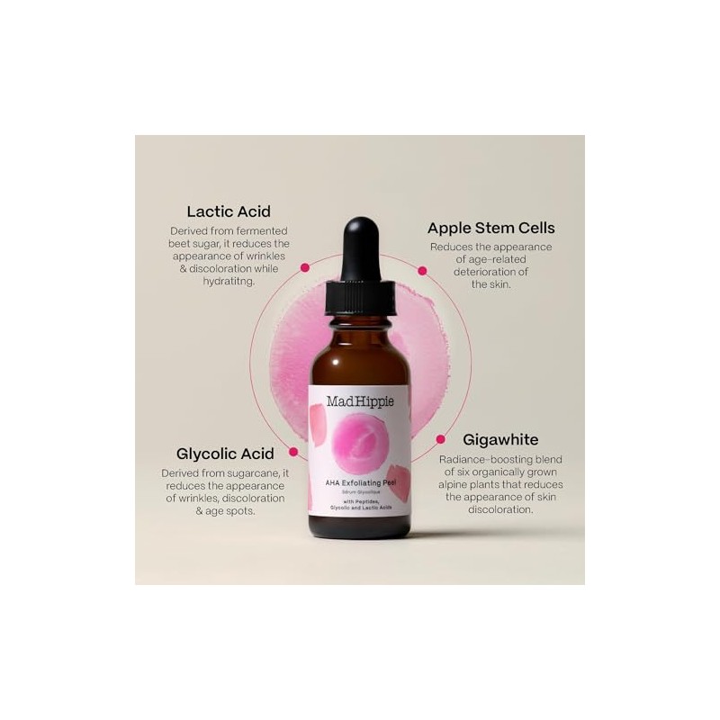 MAD HIPPIE Mini kit aclarante Skin Brightening incluye Serum de